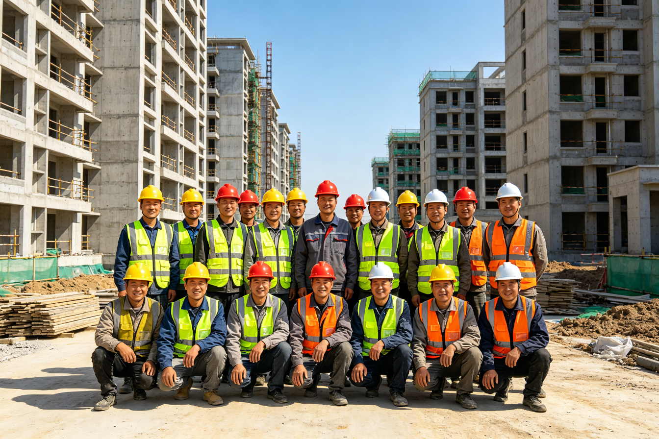 河南正耀建设有限公司团队合影